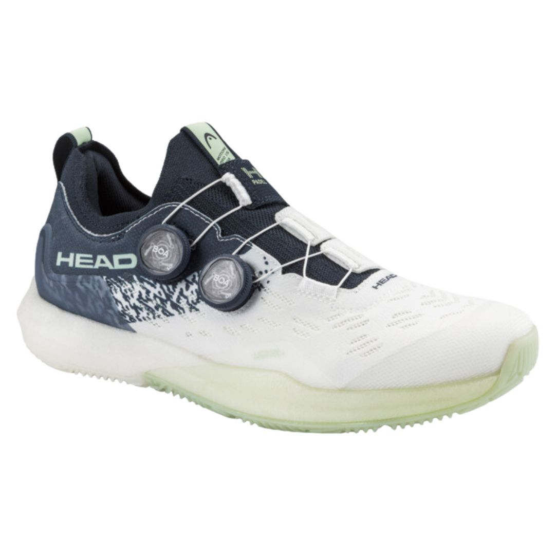 Head Motion Pro 1.5 Boa Padelsko (White/Black/Blue) - 42.5